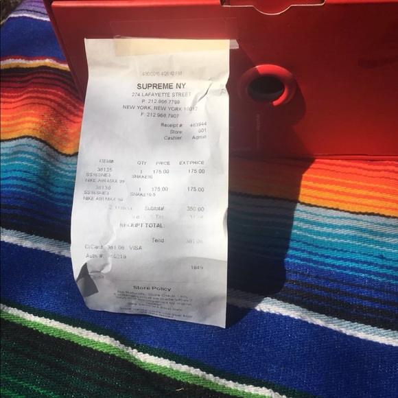 Nike air max 98 Supreme snakeskin - Picture 7 of 8